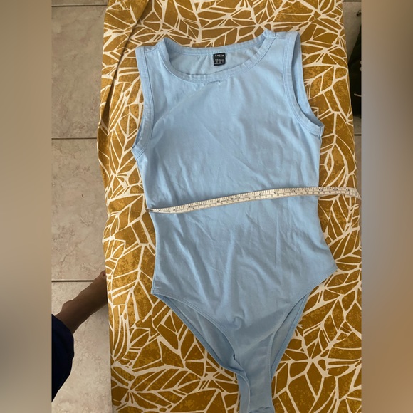 SHEIN bodysuit -3pack - blue,pink, and brown - Picture 4 of 10